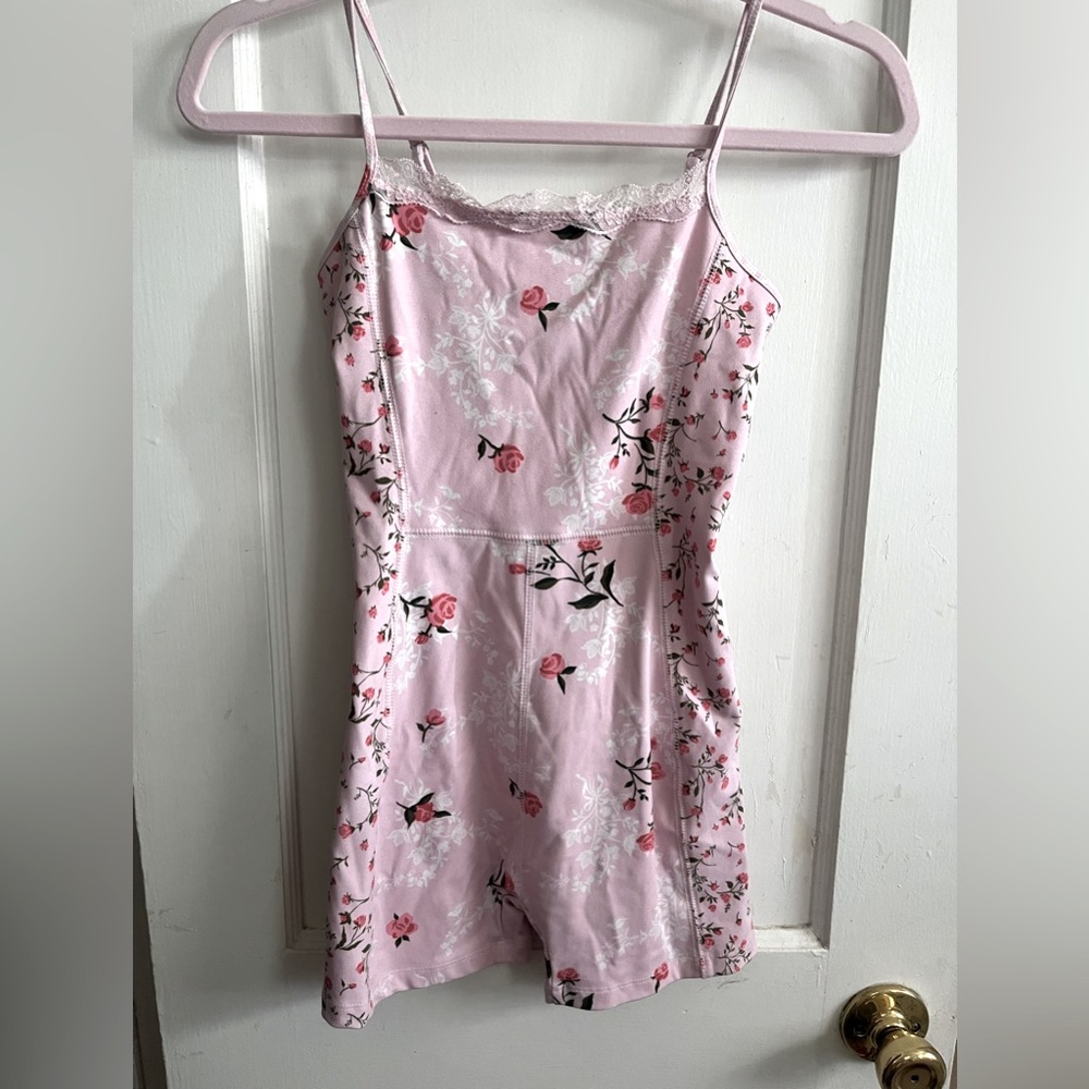 Pink Athletic Jumpsuit